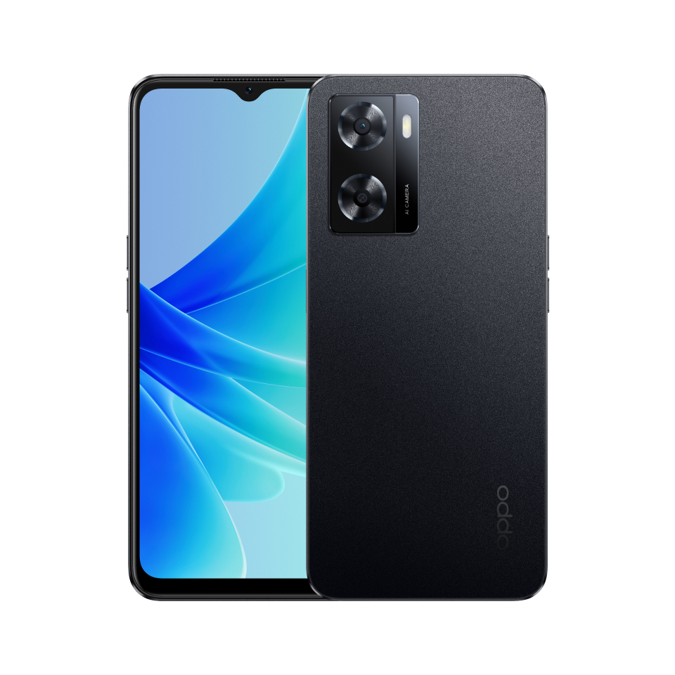 OPPO A57, Glowing Black, 4GB RAM, 64GB