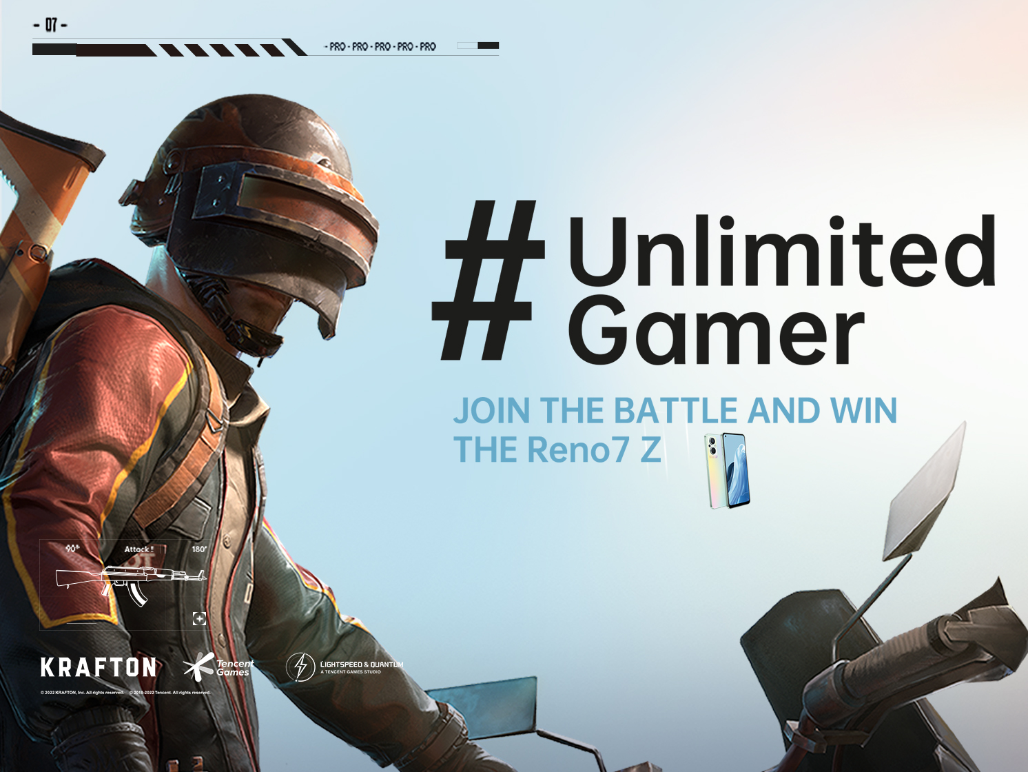 Unparalleled performance for PUBG Mobile, unveil the story of OPPO Reno7 Pro 5G