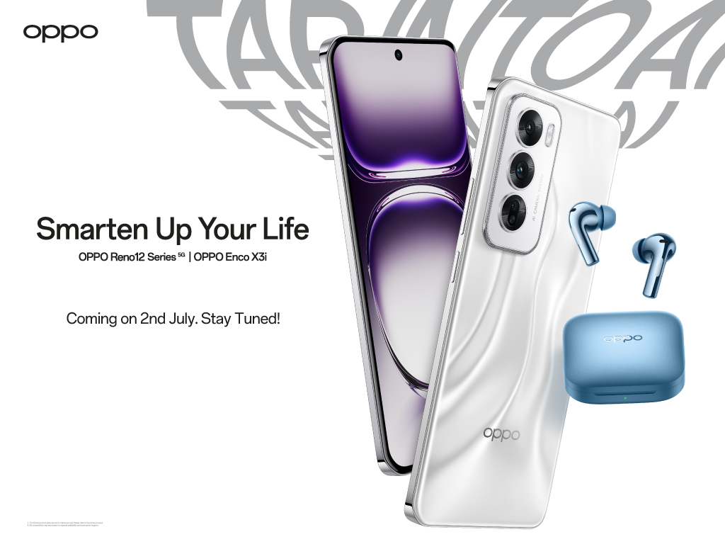 OPPO Set to TWS Enco X3i with  Reno12 Series on 2nd July