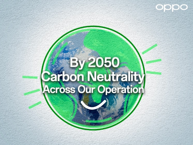 OPPO verbindt zich tot wereldwijd koolstofneutrale werking tegen 2050