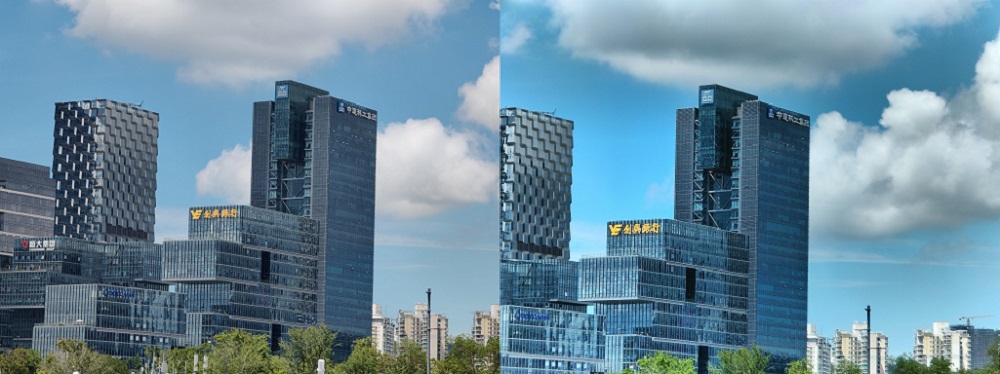 等效焦距135mm实拍样张对比