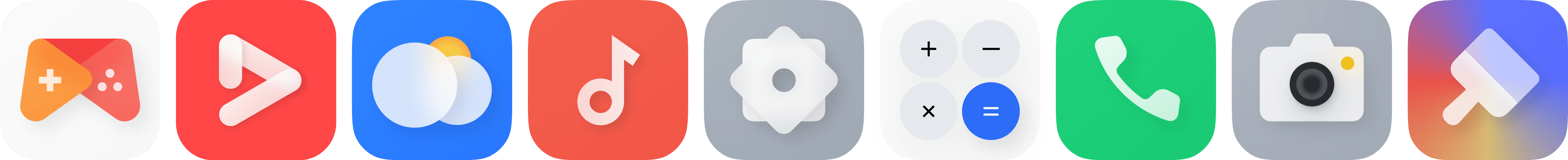OPPO ColorOS 3D Icon