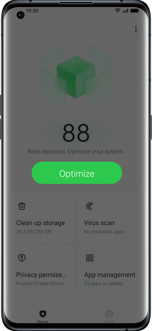  إدارة الهاتف ColorOS 12