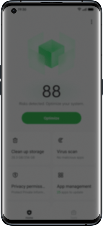  إدارة الهاتف ColorOS 12
