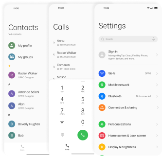 ColorOS 12 Inclusive design