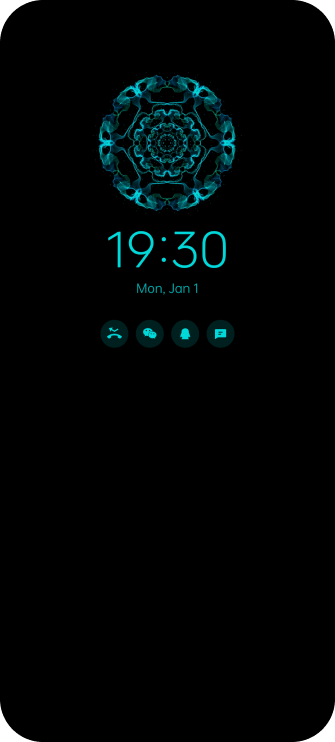 ColorOS Always on Display