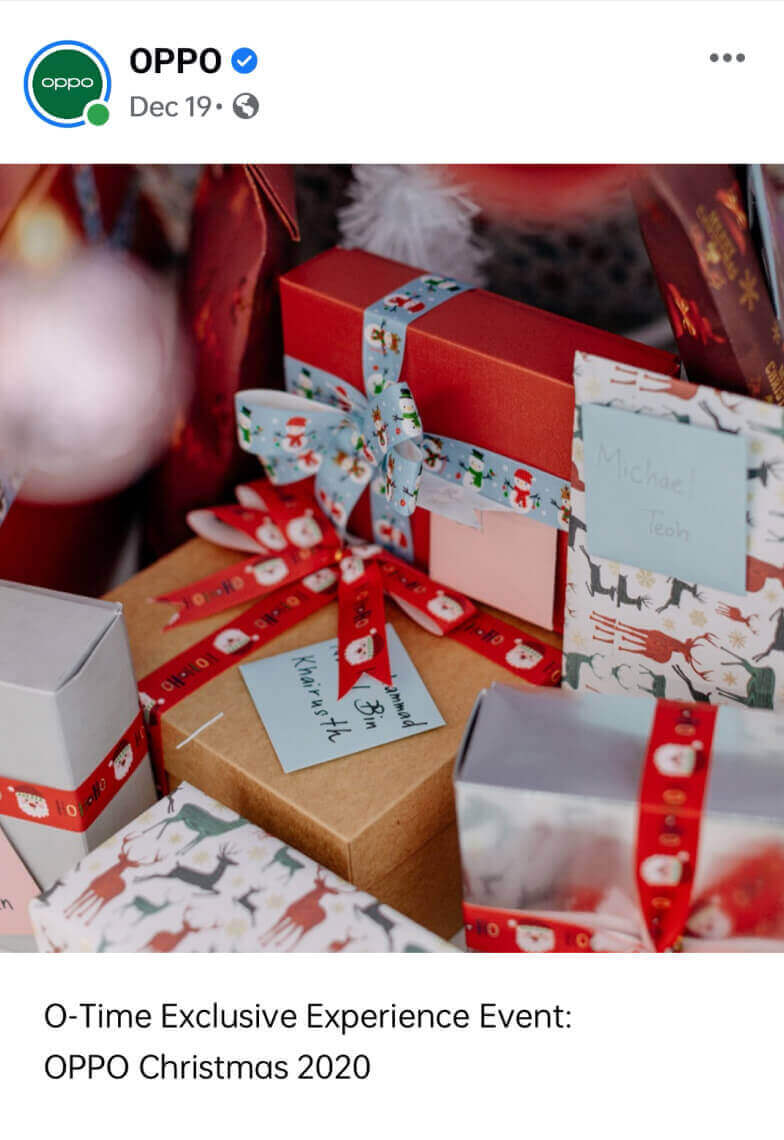 OPPO Christmas 2020