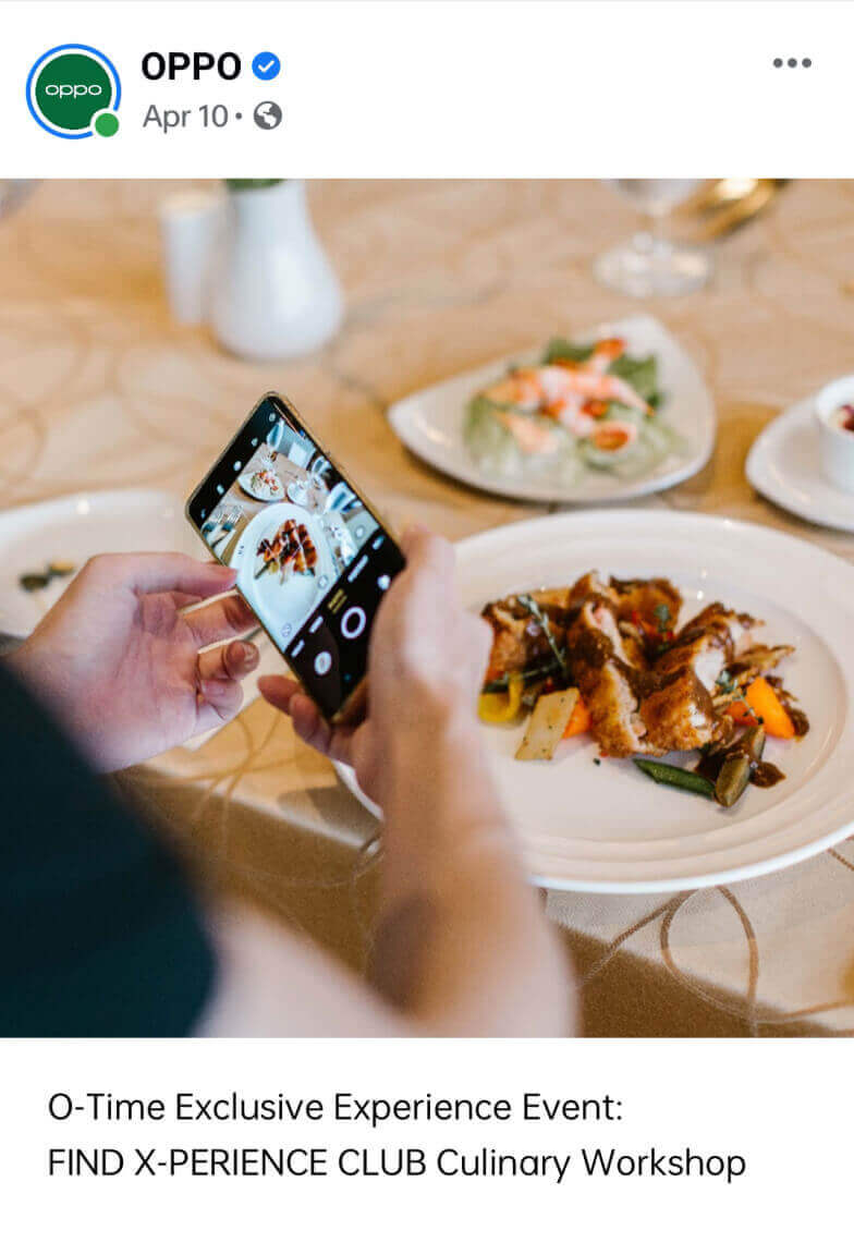 FIND X-PERIENCE CLUB Culinary Workshop