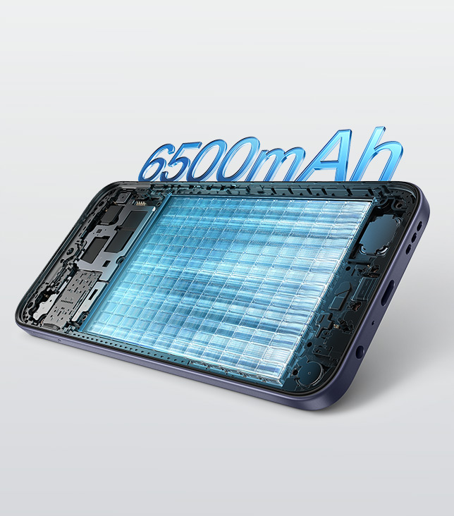 6500mAh ថ្មធំបំផុត