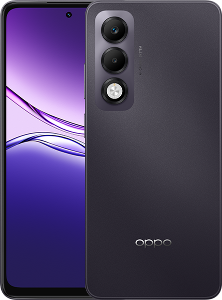 Oppo K13x Midnight Violet official phone image