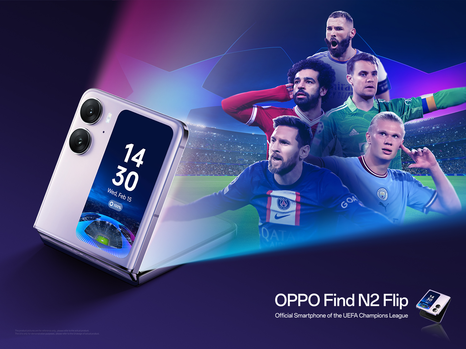 Lancement mondial du nouveau OPPO Find N2 Flip