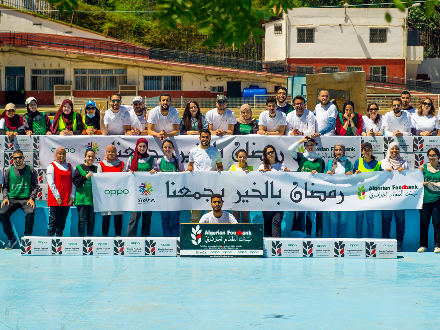 OPPO Algérie accopagne Algerian Food Bank durant le Ramadan