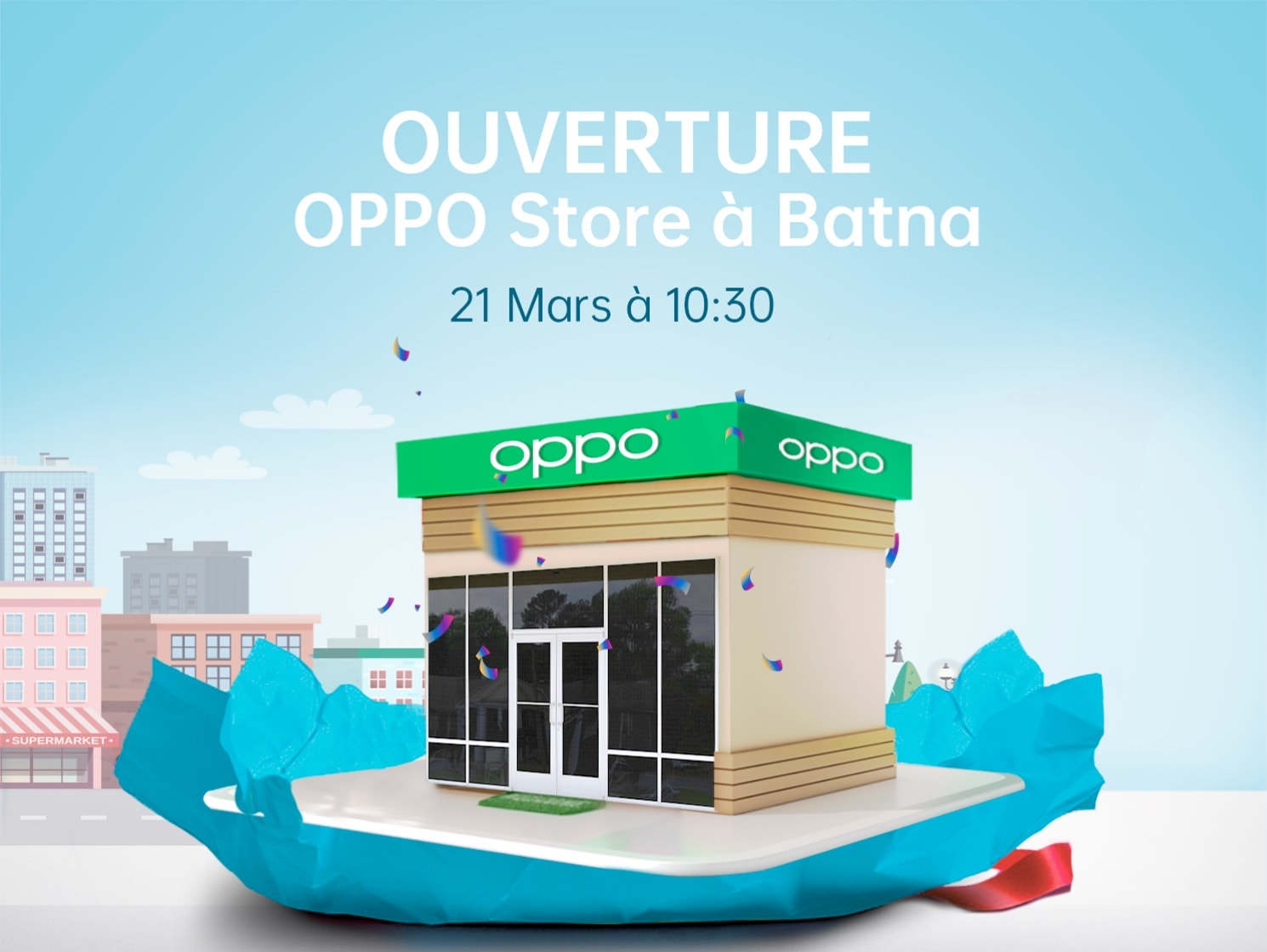 OPPO s'installe dans la capitale de l'Aurès et inaugure un espace technicocommercial à Batna