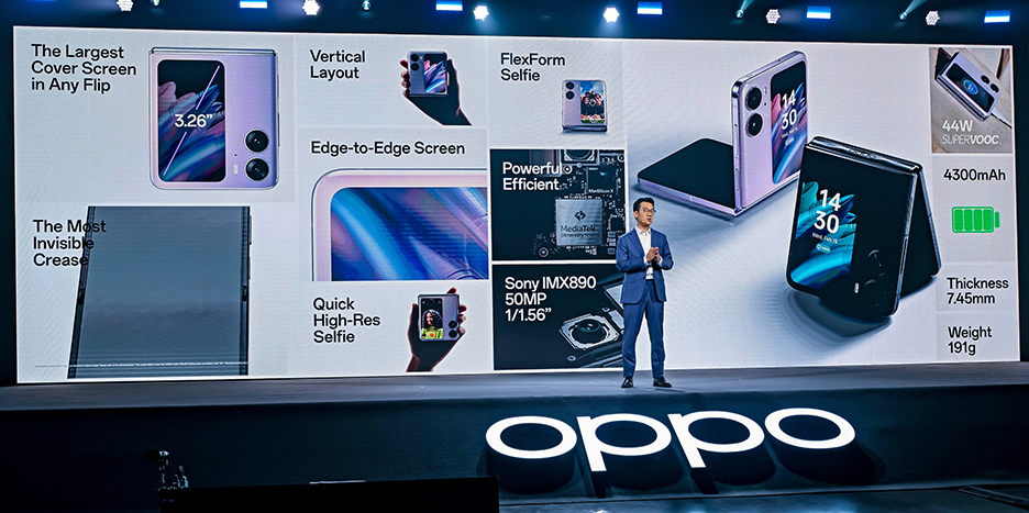 OPPO Launches Find N2 Flip Globally Marking A New Benchmark for Flip Phones