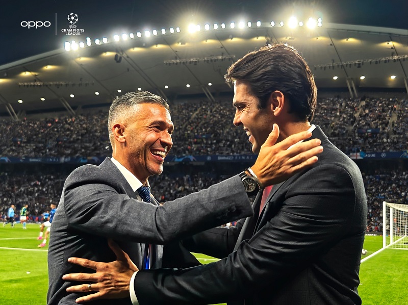 OPPO and Global Brand Ambassador Kaká Inspire Miracles with Unmatched Experiences at the 2023 UEFA Champions League Final
