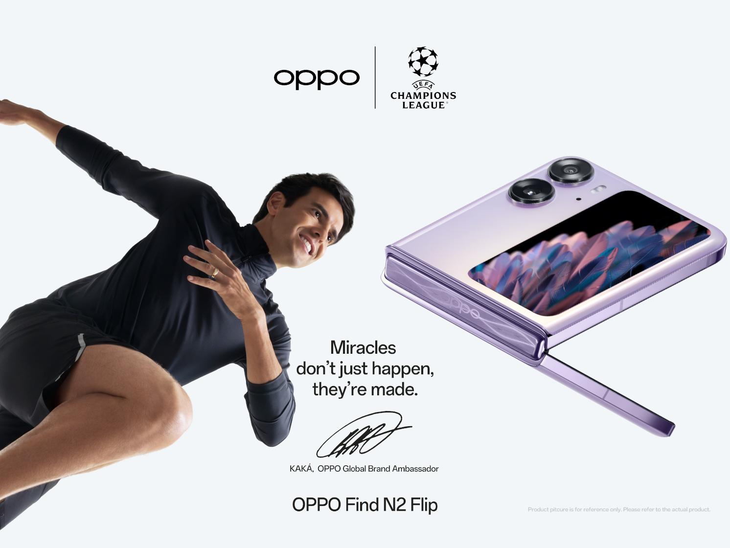 OPPO Announces Kaká as Global Brand Ambassador for its UEFA Champions  League Partnership