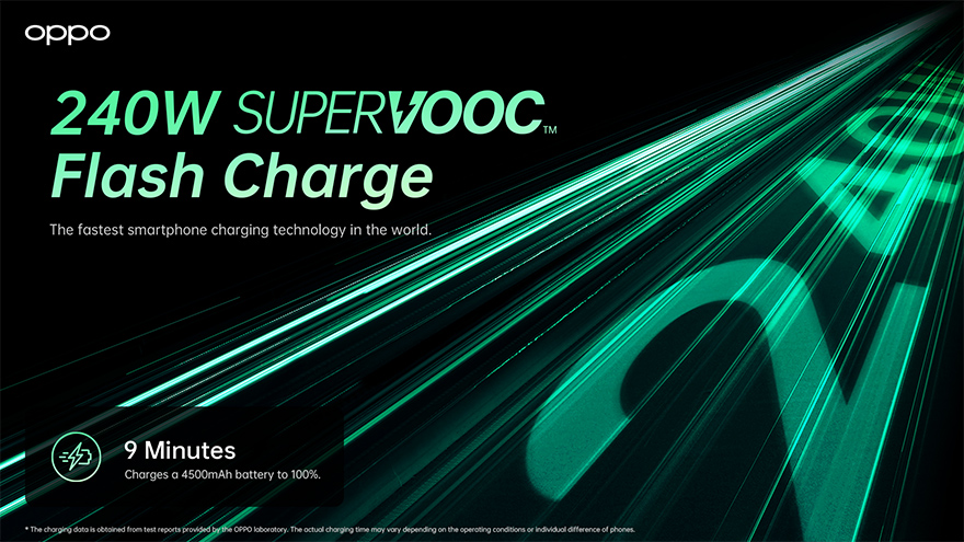 OPPO Launches Multiple Breakthrough Flash Charge Technologies at MWC 2022