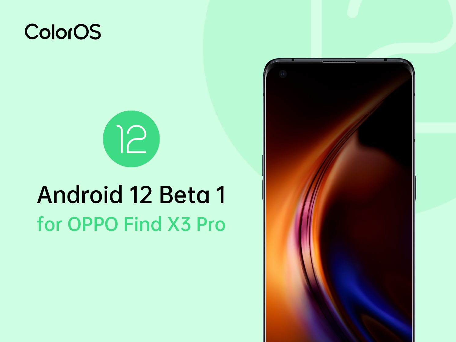 OPPO releases Android 12 Beta on Find X3 Pro | OPPO Global