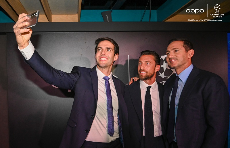 OPPO Scores Unforgettable Experiences with Global Brand Ambassador Kaká at the UEFA Champions League Final 2024
