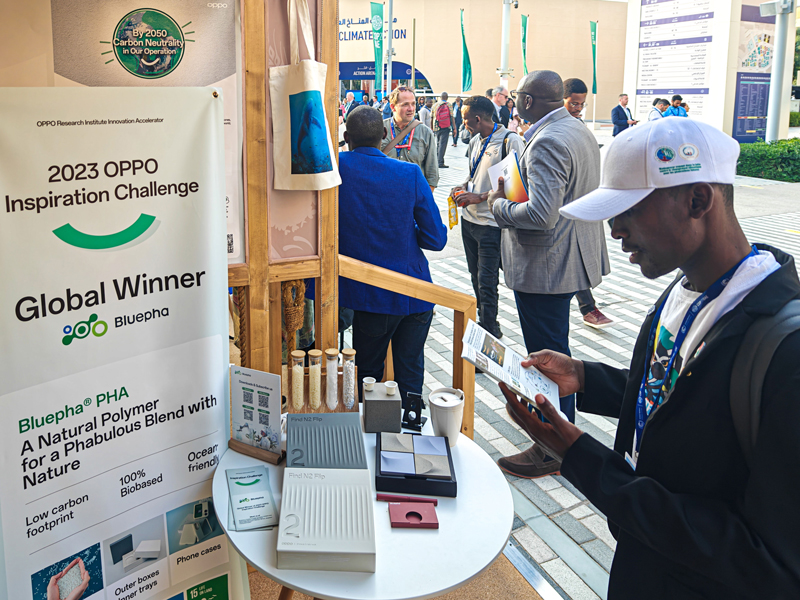 OPPO Showcases its Sustainability Actions at COP28
