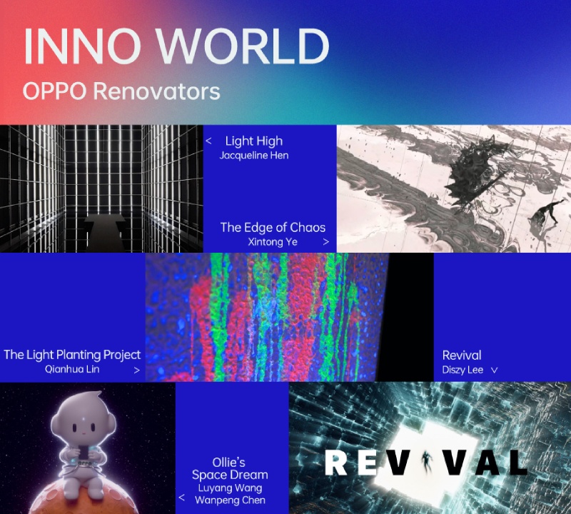 OPPO Renovators and Global Emerging Artists Curate a Virtual Show at INNO DAY 2021