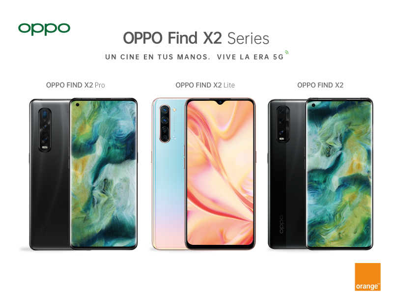 La nueva serie Find X2 de OPPO llega a Orange