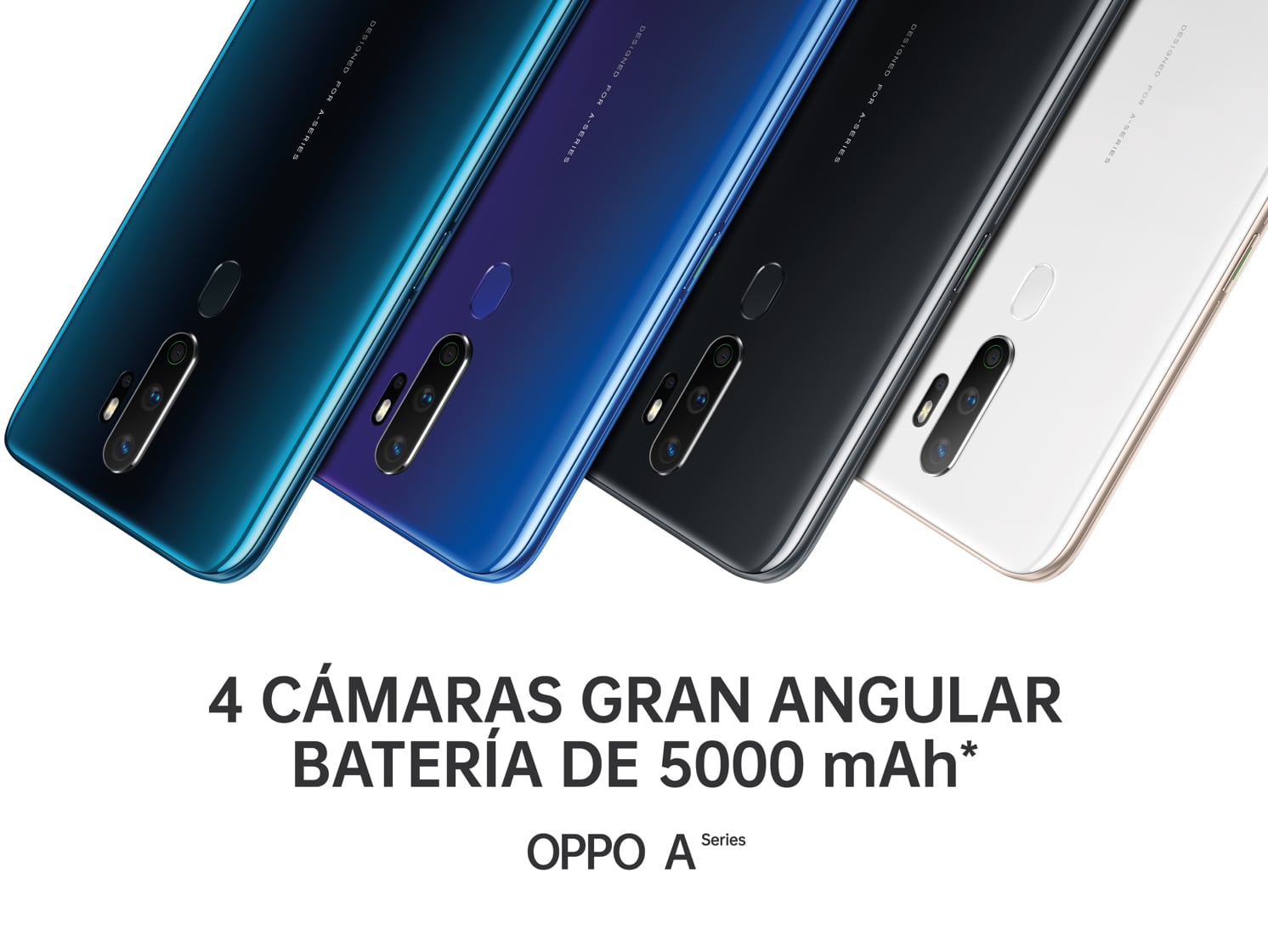 OPPO A9 llega a Vodafone con 4 cámaras y una batería de 5000 mAh