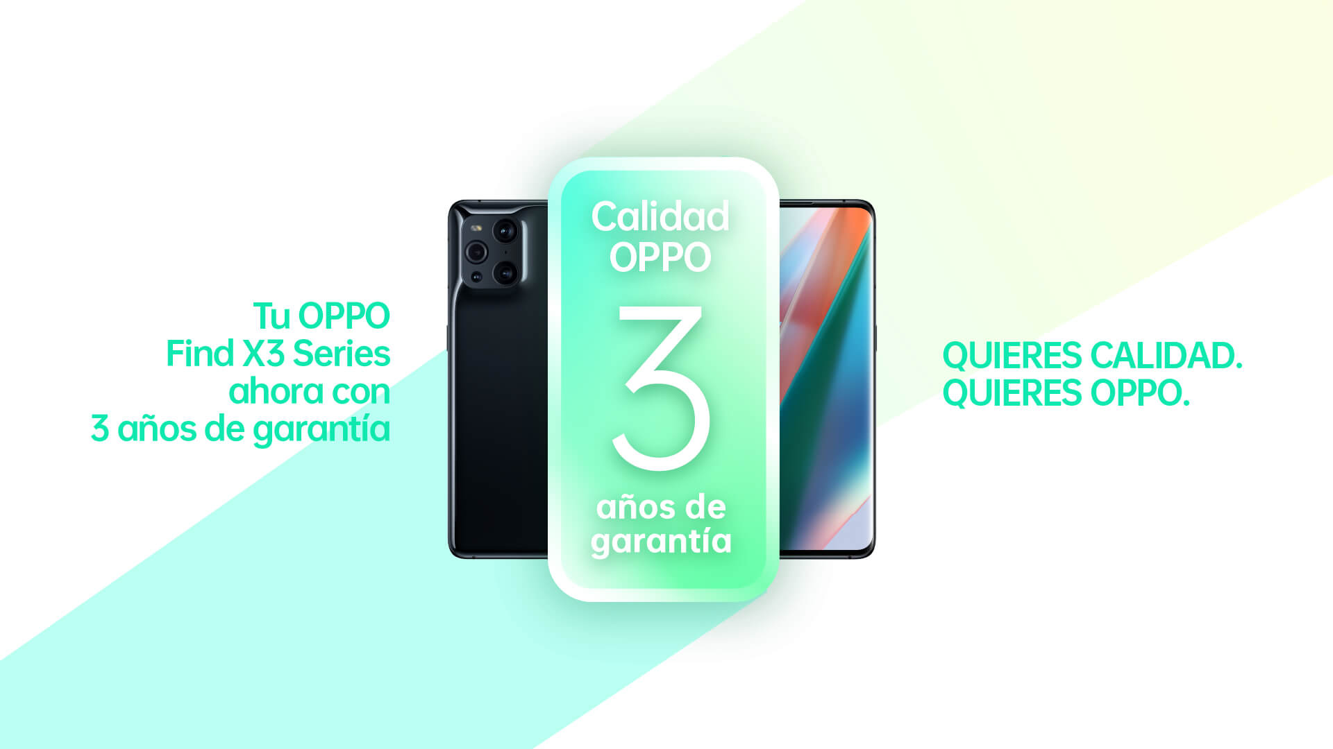 OPPO extiende su garantía a 3 años