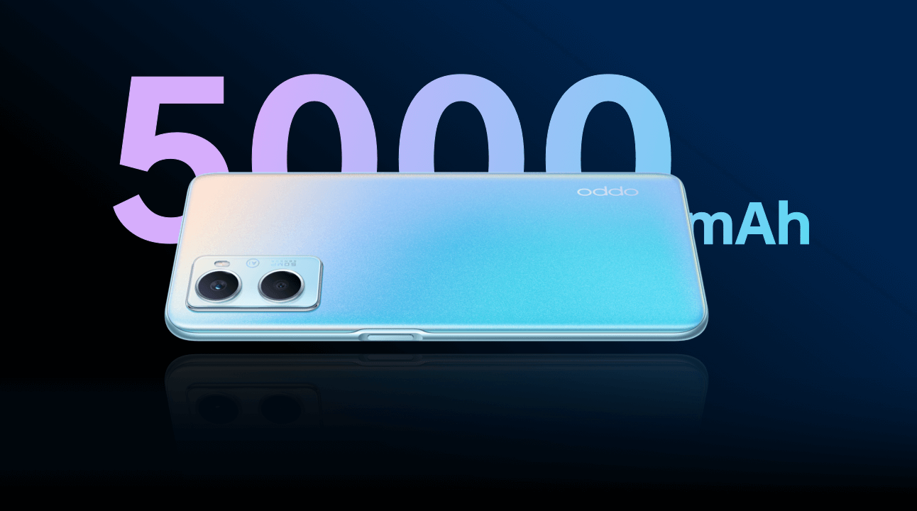 <h3>5000mAh Long-Lasting Battery</h3></br>Gives you the power to thrive in life.