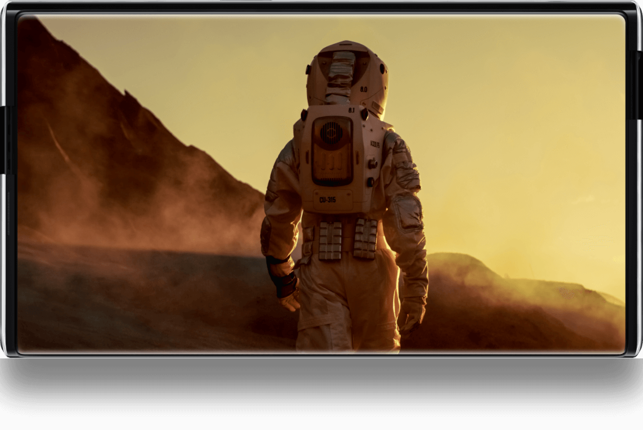 Immersive Video Watching with OPPO X 2021