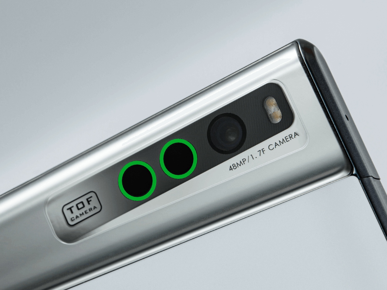 Two Spot TOF 3D Cameras