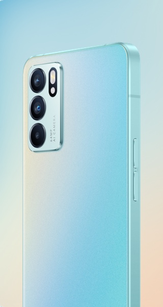 OPPO Reno Glow + Ultra-slim Retro Design