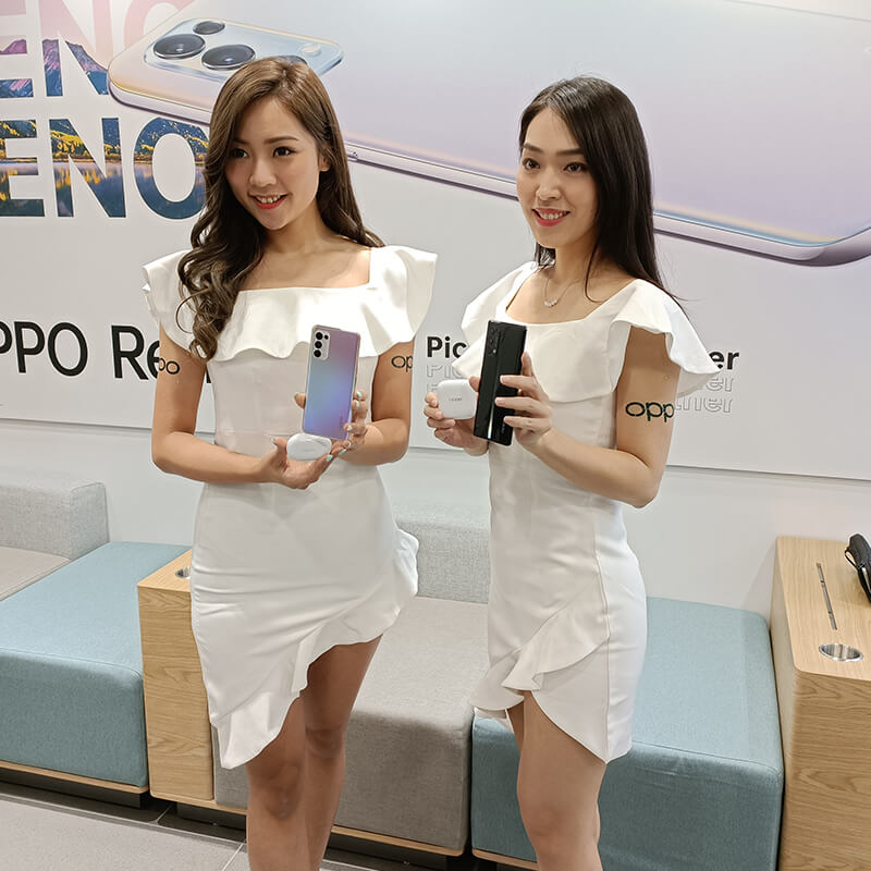全新 OPPO Reno5 系列正式抵港