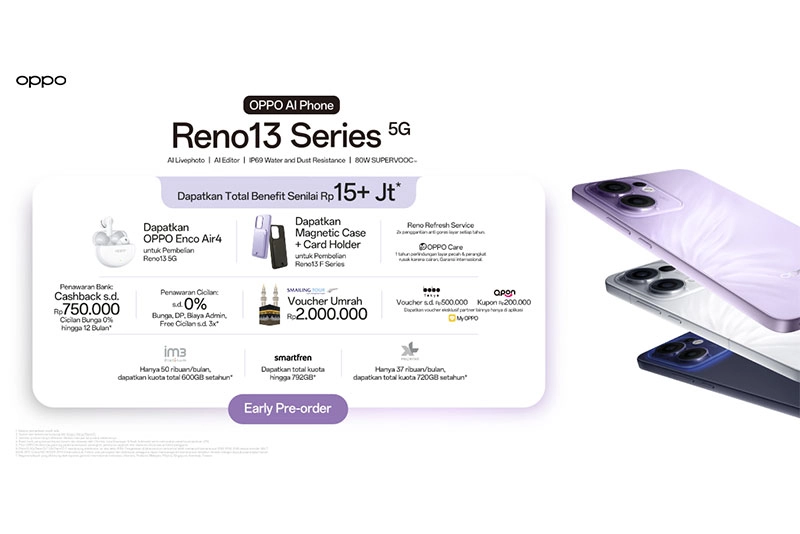 3 Kehebatan Fitur AI Livephoto di OPPO Reno13 Series