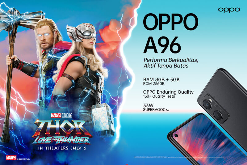 Kolaborasi OPPO & Marvel Studios’ Thor: Love and Thunder