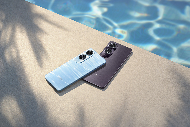 OPPO A60 Hadirkan Ketahanan Tingkat Militer-Splash Touch