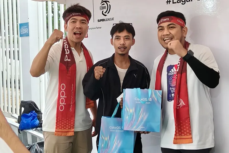 OPPO Bikin BRI Super League 2025 Terlihat Sekeren Liga Dunia