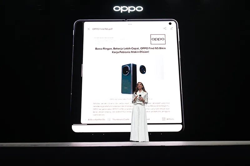 OPPO Find N5 Resmi Meluncur di Indonesia