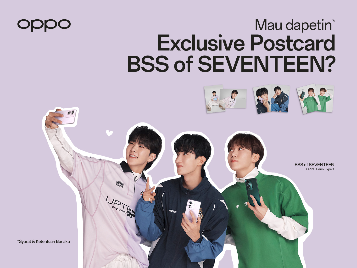 OPPO Gelar #LikeEverySnap Berhadiah Postcard Eksklusif BSS!