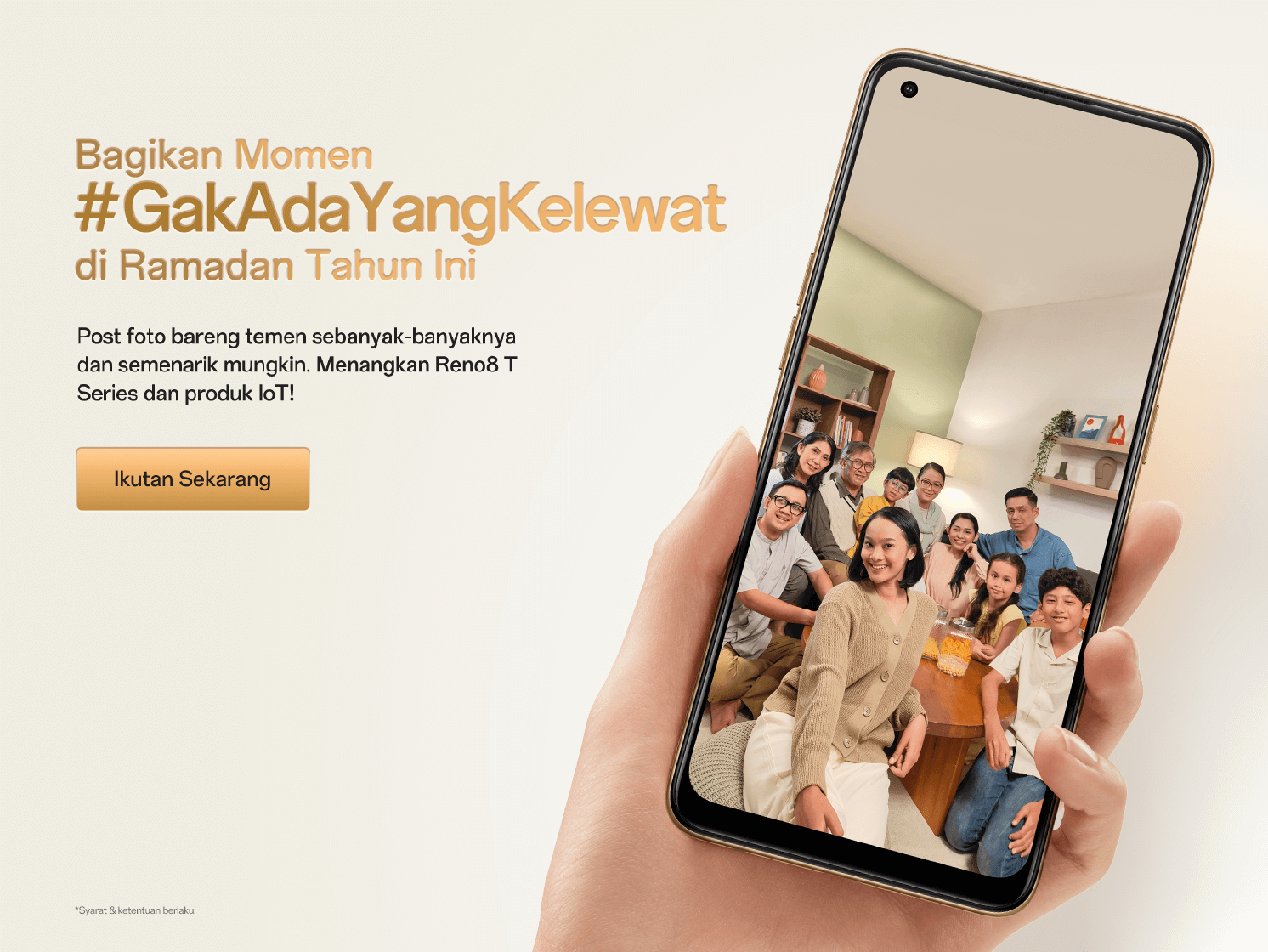 OPPO Gelar Kampanye #GakAdaYangKelewat