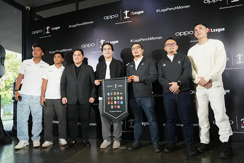 OPPO Jadi Official Smartphone Partner BRI Super League 2025