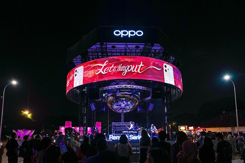 OPPO Jadi Perbincangan Anak Muda di LaLaLa Festival 2025