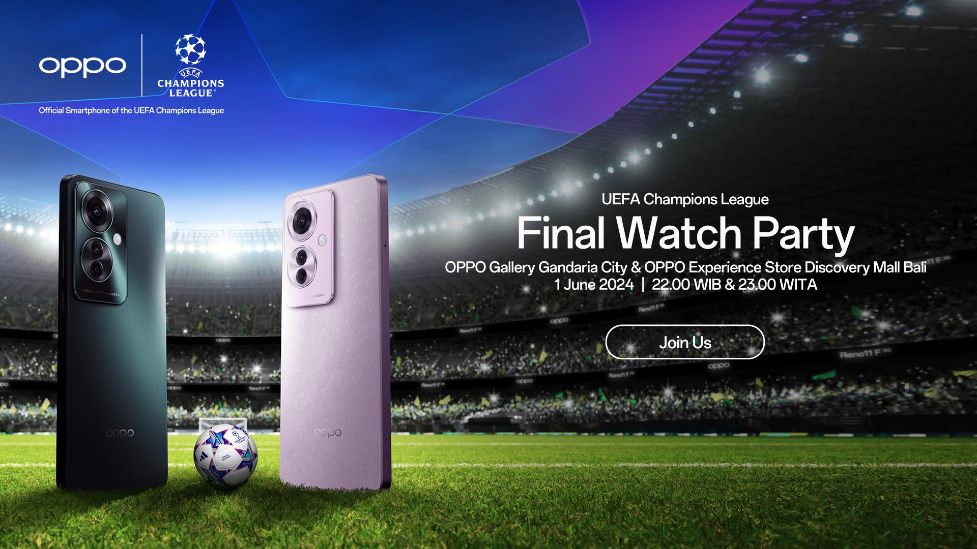 OPPO Umumkan 5 Pesepakbola RI untuk Lawan UCL Legends
