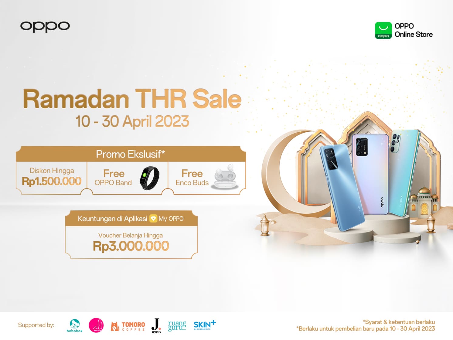 Promo Ramadan THR Sale di OPPO Online Store