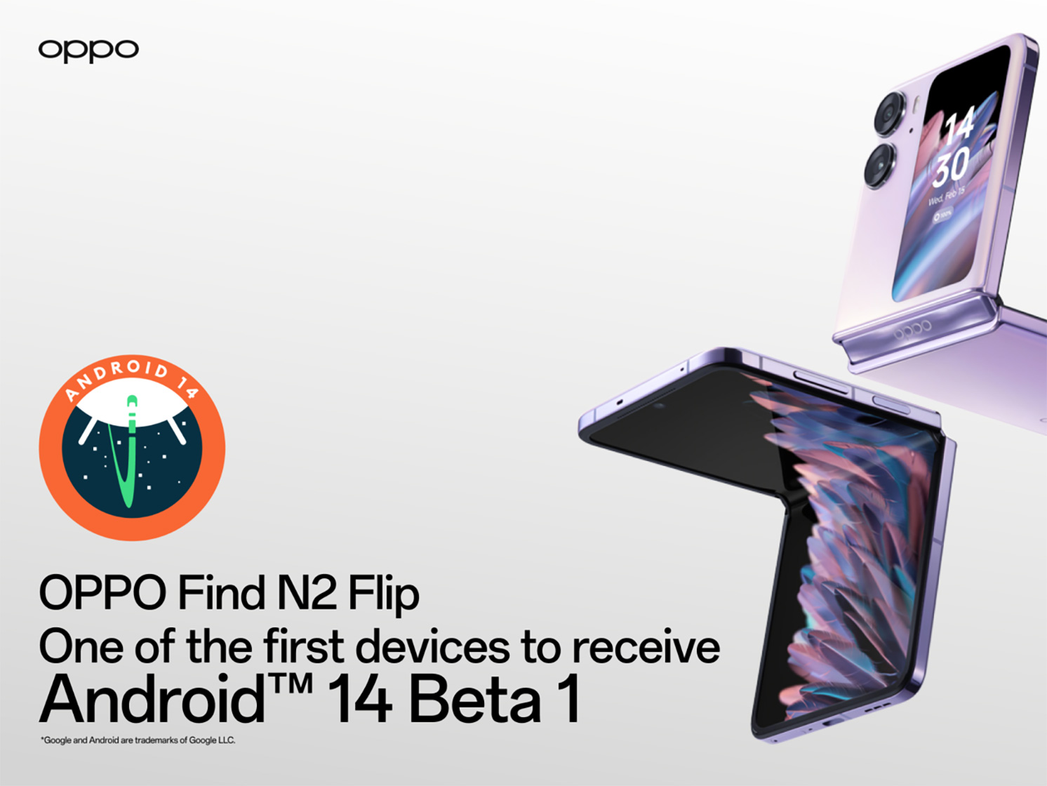OPPO Find N2 Flip Will Be One of the First Devices to Receive the Android 14 Beta 1 Update