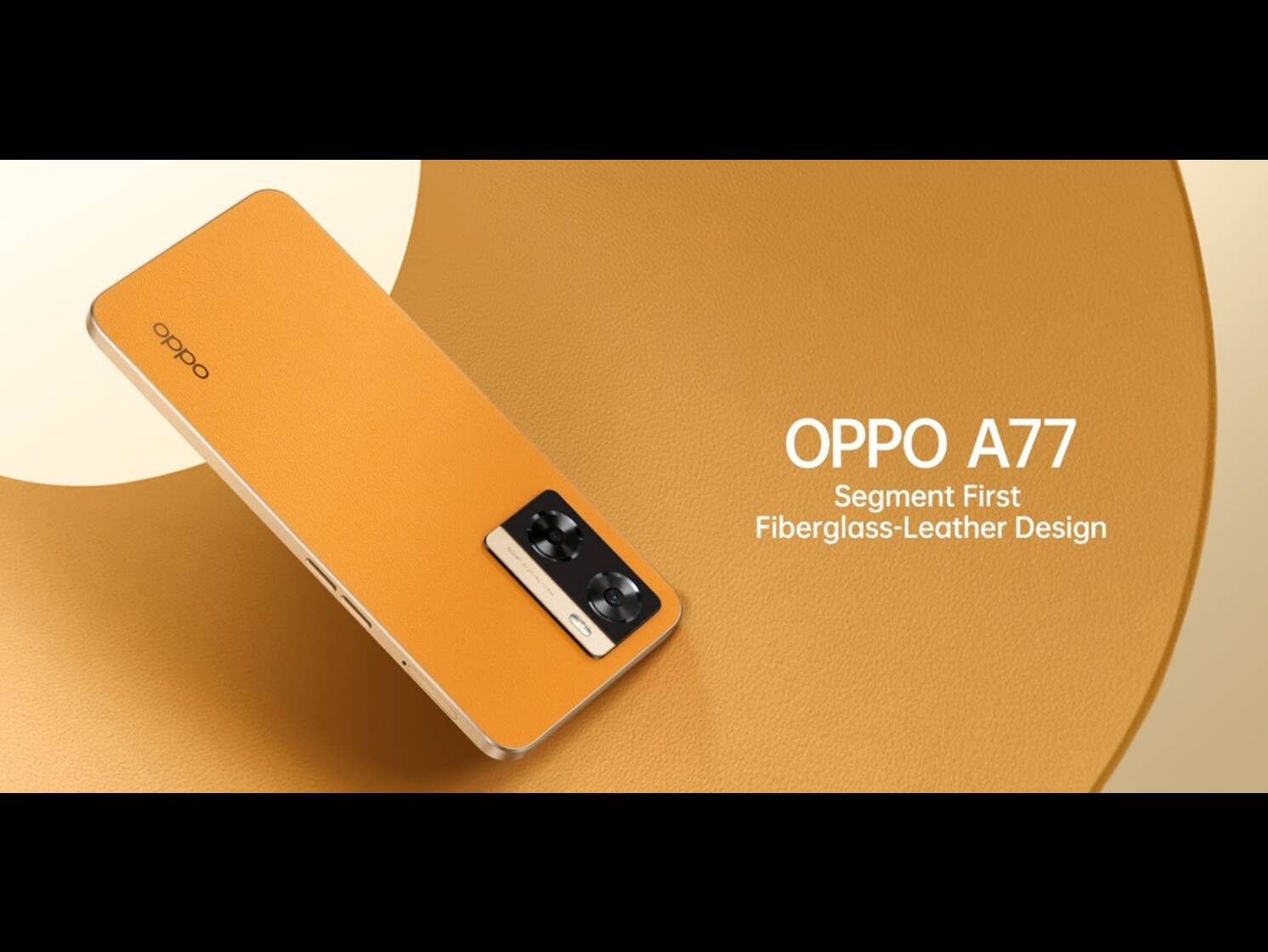 OPPO A77,the latest stylish entrant with Fiberglass- Leather design to go on sale today