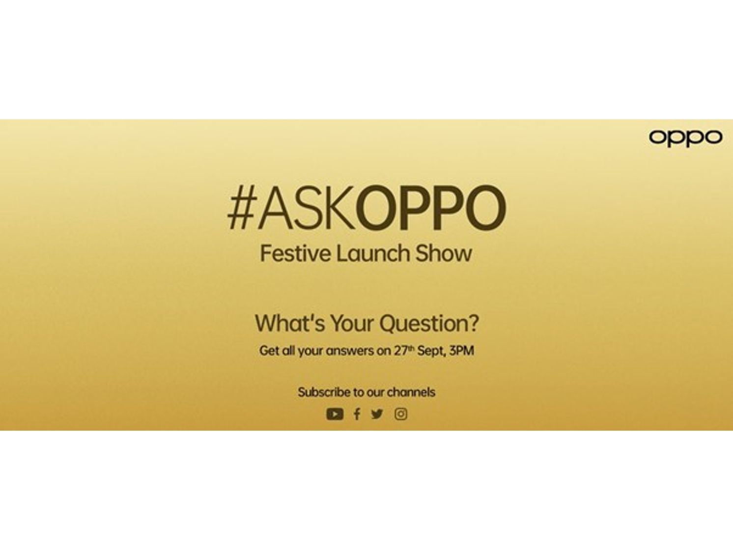 OPPO India ‘Lights Up New Beginnings’ this festive season