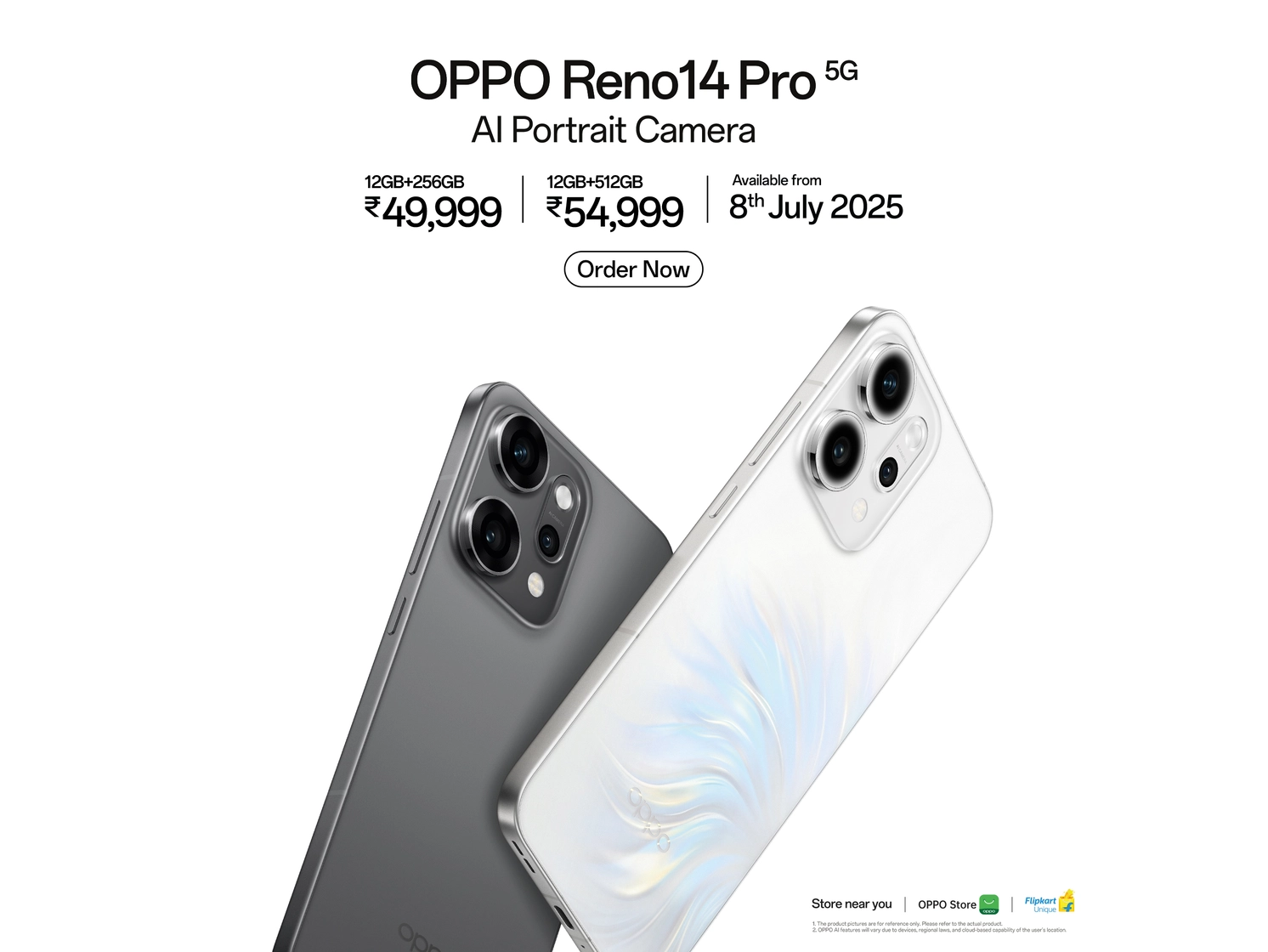 OPPO India Launches Reno14 Series with 3.5x Telephoto Camera