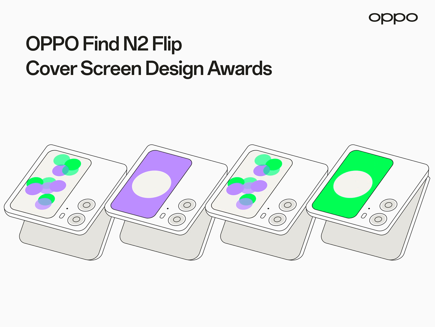 Annunciati i vincitori di OPPO Cover Screen Design Awards