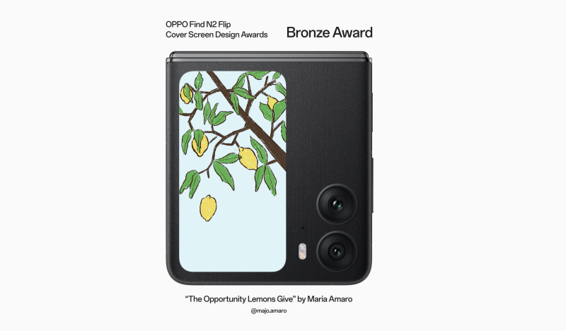 Annunciati i vincitori di OPPO Cover Screen Design Awards